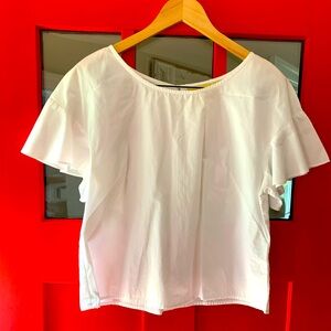 Maeve woman’s white blouse.